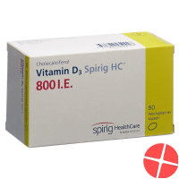 Vitamin D3 Spirig HC Kapseln 800 Ie 90 Stück