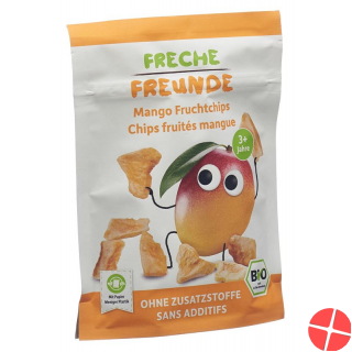 Freche Freunde Fruchtchips Mango Beutel 14g Freche Freunde Fruchtchips Mango Beutel 14g
