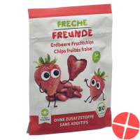 Freche Freunde Fruchtchips Erdbeere 12g