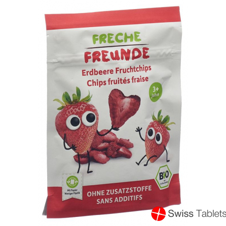 Freche Freunde Fruchtchips Erdbeere 12g buy online