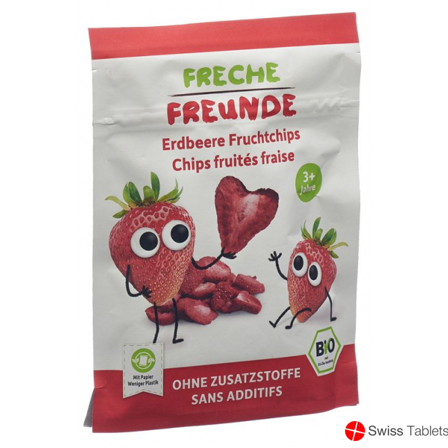 Freche Freunde Fruchtchips Erdbeere 12g buy online