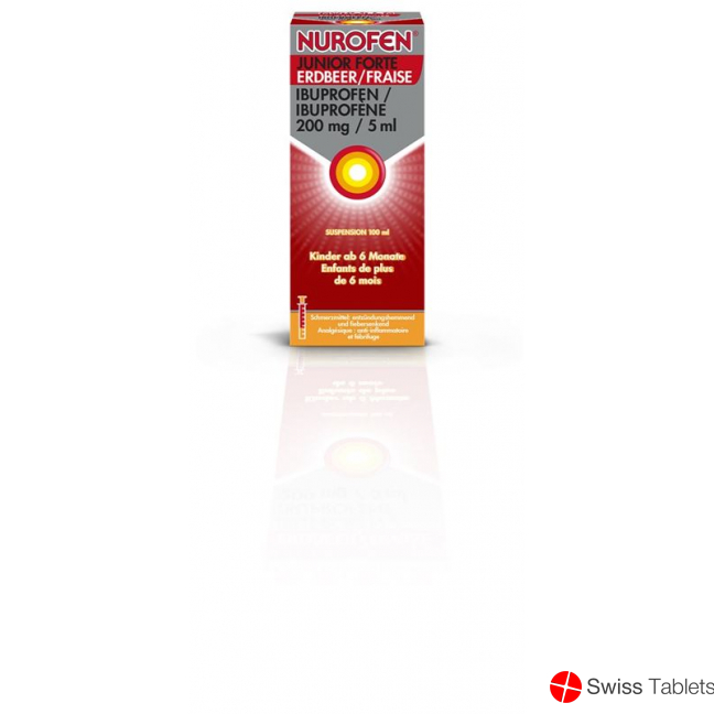 Nurofen Junior Forte Suspension 200mg/5ml Erdb 100ml buy online