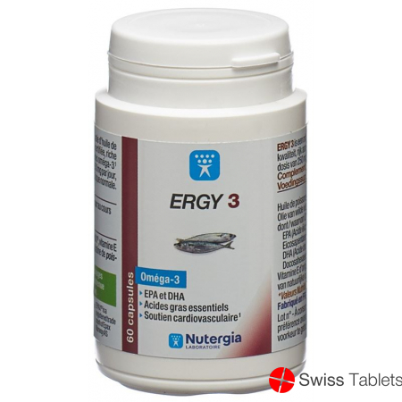 Nutergia Ergy 3 Kapseln Dose 60 Stück buy online