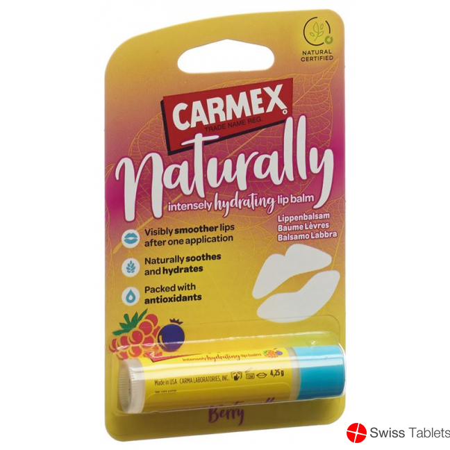 Carmex Lippenbalsam Naturally Berry Stick 4.25g buy online
