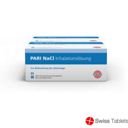 Pari NaCl Inhalationslösung 120 Ampullen 2.5ml buy online
