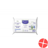 Mustela Reinigungstücher Wasser Bio 60 Stück