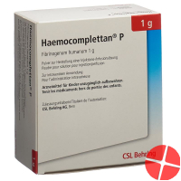 Haemocomplettan P Trockensubstanz 1g i.v. Flasche