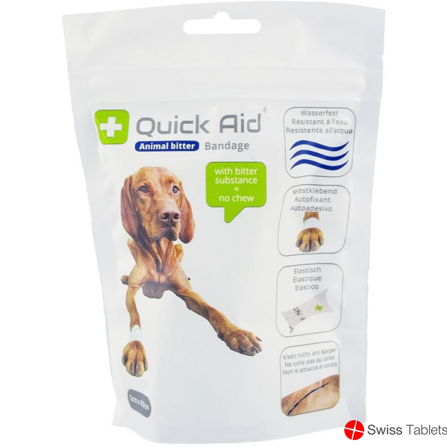 Quick Aid Animal Bitter Bandage 5x450cm buy online