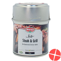 Morga Gewürz Steak & Grill Bio Dose 70g
