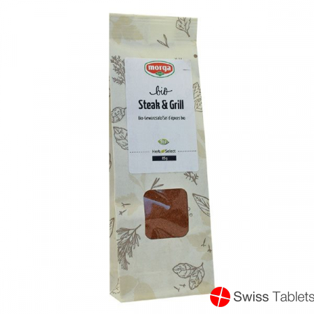 Morga Gewürz Steak & Grill Bio Nfb 85g buy online