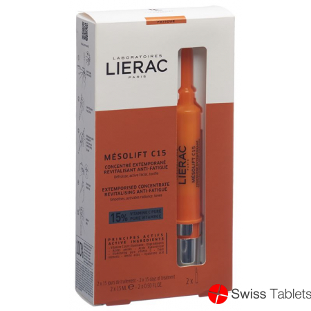 Lierac Mesolift Konzentrat 2 Ampullen 15ml buy online