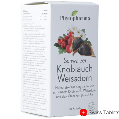 Phytopharma Schwarz Knoblauch Weissdo Kapseln 100 Stück buy online