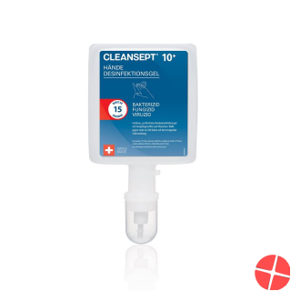 Cleansept 10+ Gel Kartusche 10x 1000ml Cleansept 10+ Gel Kartusche 10x 1000ml