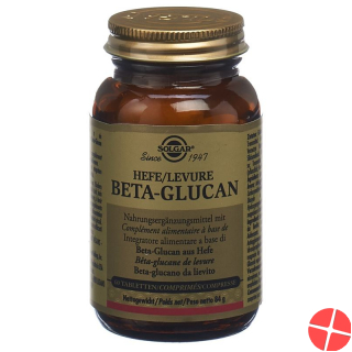 Solgar Hefe Beta-Glucan Tabletten (neu) Dose 60 Stück