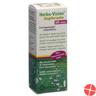 Herba Vision Euphrasia Md Sine Augentropfen 5ml