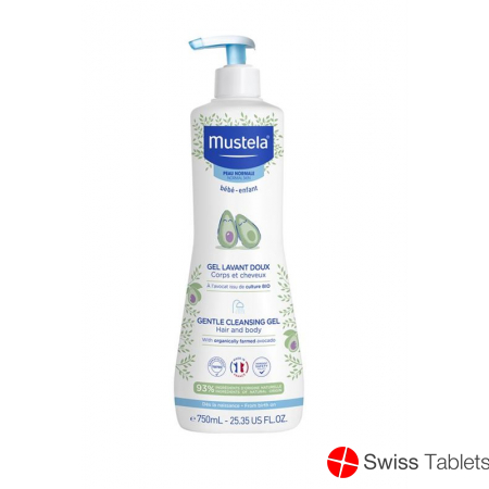 Mustela Mildes Waschgel Normale Haut Flasche 750ml buy online