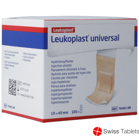 Leukoplast Universal Injection plaster 19x40mm 100 pieces buy online