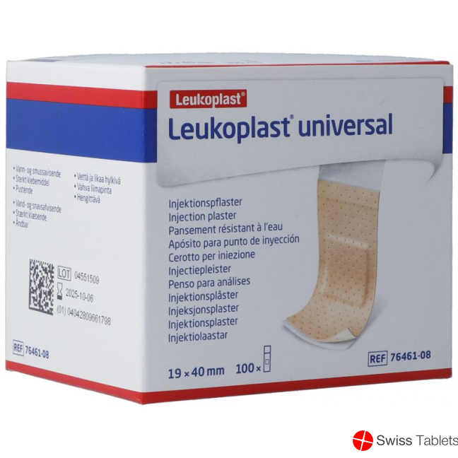 Leukoplast Universal Injection plaster 19x40mm 100 pieces buy online