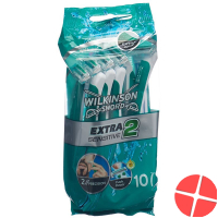 Wilkinson Extra II Sensitive Einwegras Her 10 Stück