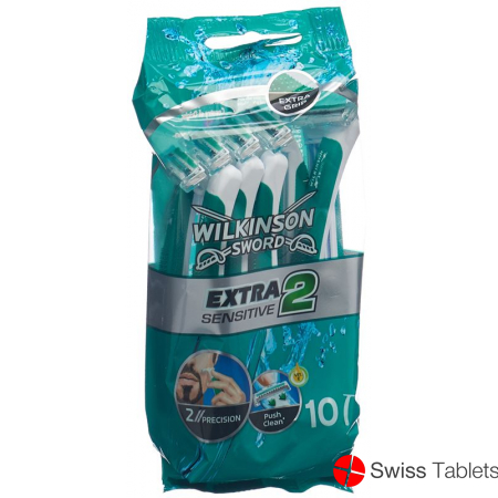 Wilkinson Extra II Sensitive Einwegras Her 10 Stück buy online
