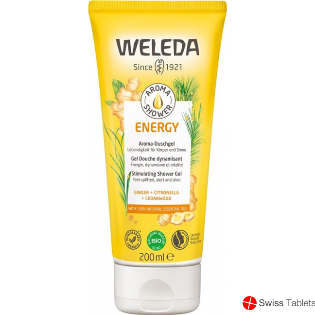 Weleda Aroma Shower Energy Tube 200ml buy online