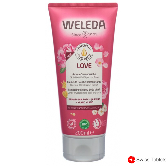 Weleda Aroma Shower Love Tube 200ml buy online
