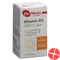 Dr. Wolz Vitamin D3 1000 I.e. Plus Kapseln 60 Stück