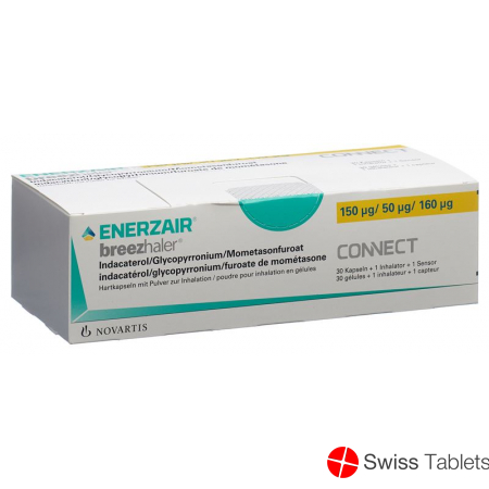 Enerzair Breezhaler Inha+sens 150/50/160mcg 30 Stück buy online