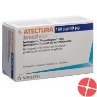 Atectura 150 mcg/80 mcg 30 capsules inhalation capsules