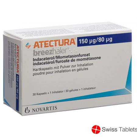 Atectura Breezhaler Inh Kapseln 150mcg/80mcg 30 Stück buy online