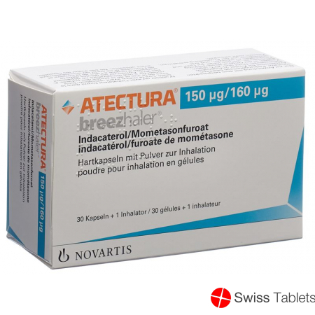 Atectura Breezhaler Inh Kapseln 150mcg/160mcg 30 Stück buy online