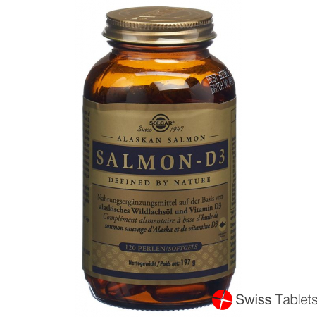 Solgar Salmon-d3 Perlen Flasche 120 Stück buy online