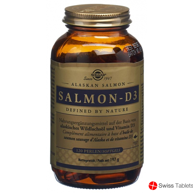 Solgar Salmon-d3 Perlen Flasche 120 Stück buy online