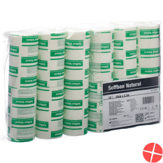 Soffban Natur Polsterbinde 10cmx2.7m 12 Stück
