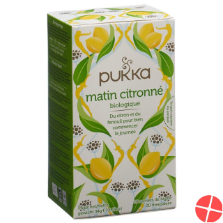 Pukka Matin Citronne The Bio F/e Beutel 20 Stück