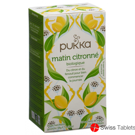 Pukka Matin Citronne The Bio F/e Beutel 20 Stück buy online
