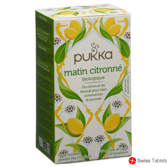 Pukka Matin Citronne The Bio F/e Beutel 20 Stück buy online