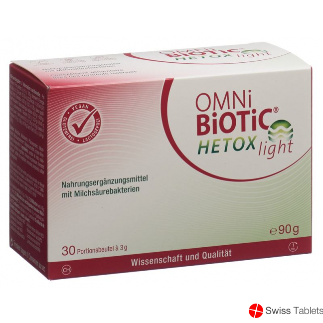 Omni-Biotic Hetox light powder 30x 3g buy online