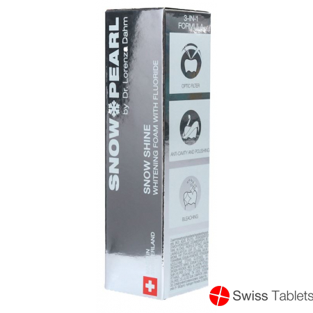 Snow Pearl Snow Shine Whitening Foam Fluorid 50ml buy online