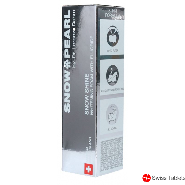 Snow Pearl Snow Shine Whitening Foam Fluorid 50ml buy online