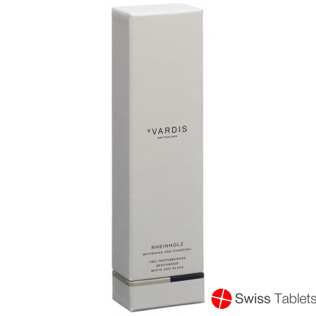 Vvardis Rheinholz Bleach Set Holzzahnbürste 2 Stück buy online