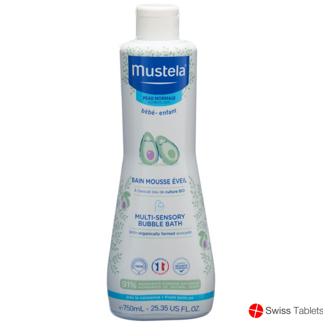 Mustela Anregendes Schaumbad 750ml buy online