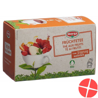Morga Früchtetee mit Hülle Bio Knospe Beutel 20 Stück Morga Früchtetee mit Hülle Bio Knospe Beutel 20 Stück