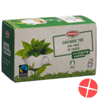 Morga Grüner Tee mit Hülle Bio Fairtr Knos 20 Stück Morga Grüner Tee mit Hülle Bio Fairtr Knos 20 Stück