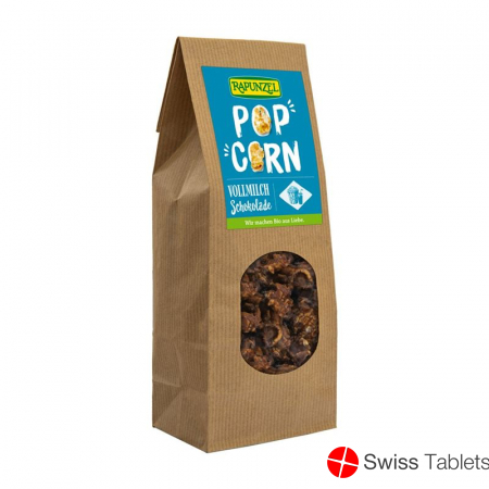 Rapunzel Popcorn mit Vollmilchschokolade Beutel 100g buy online