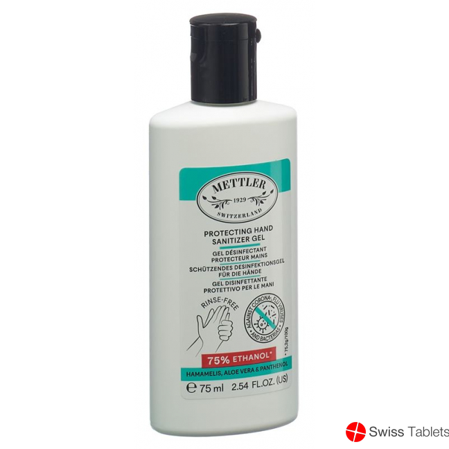 Mettler Schützendes Desinfektionsgel Hände 75ml buy online