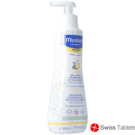 Mustela Waschgel Cold Cream Trockene Haut Neu 300ml buy online