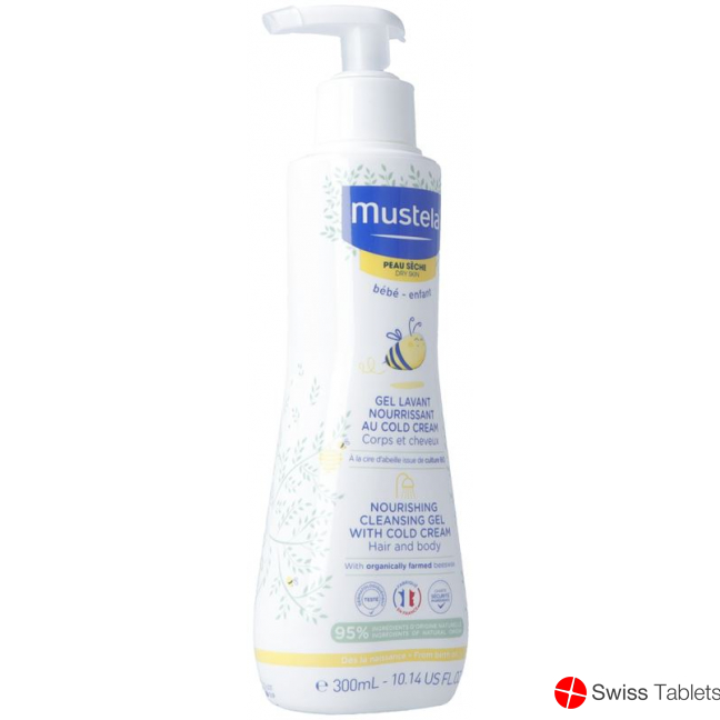Mustela Waschgel Cold Cream Trockene Haut Neu 300ml buy online