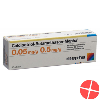 Calcipotriol Betamethason Mepha Salbe Tube 30g