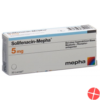 Solifenacin Mepha Lactab 5mg 30 Stück